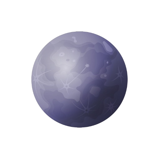 Detailed view of Mercury