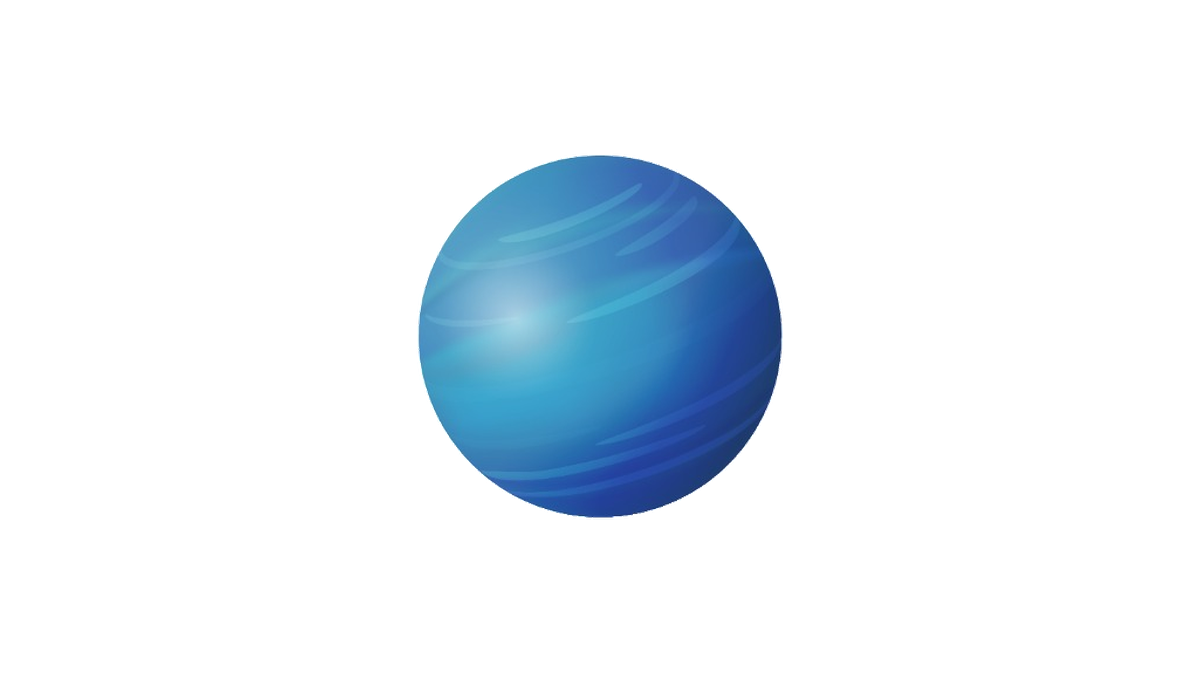 Educational illustration of Uranus