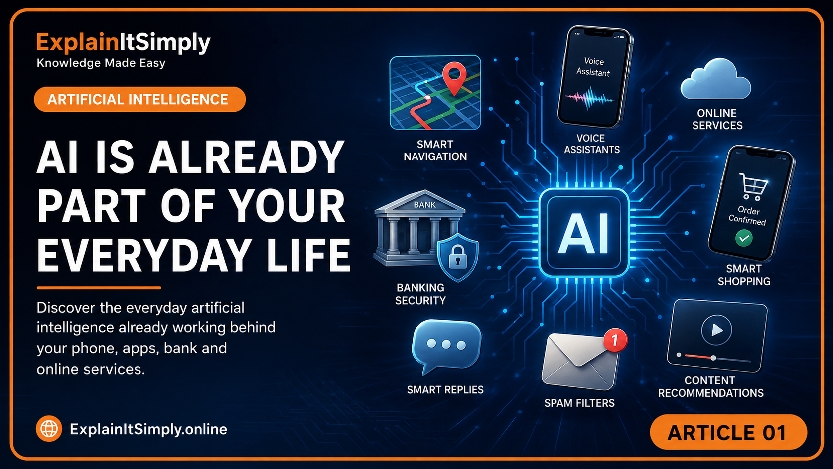 A learner using artificial intelligence as a study aid